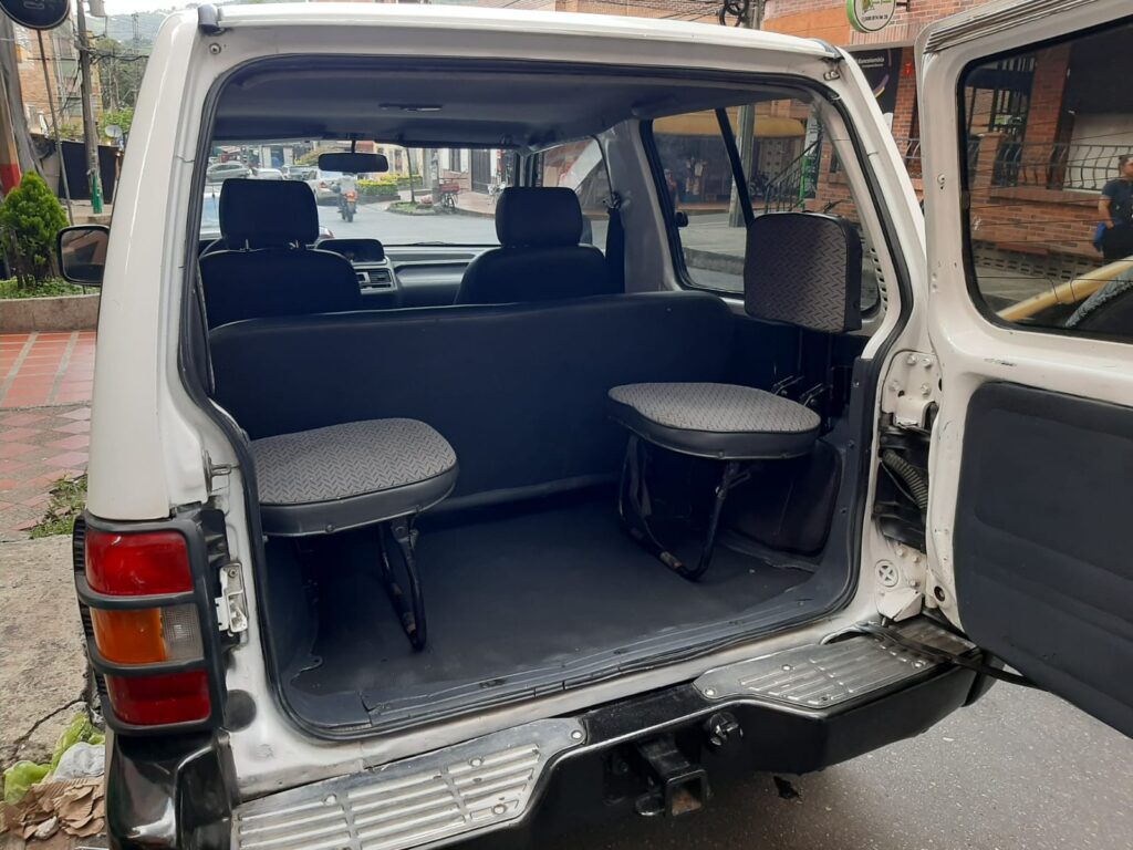 Montero 1995, Recibo vehículo menor